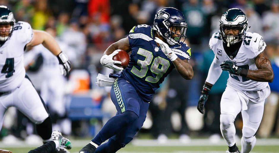 
                <strong>Woche 13: Seattle Seahawks</strong><br>
                Quote: 2,62 (24:10-Sieg gegen Philadelphia)In Woche 13 verloren die Eagles das erste Mal seit dem zweiten Spieltag. Die Seahawks-Quote war die höchste des Spieltages, mit 2,62 aber noch erstaunlich gering.
              