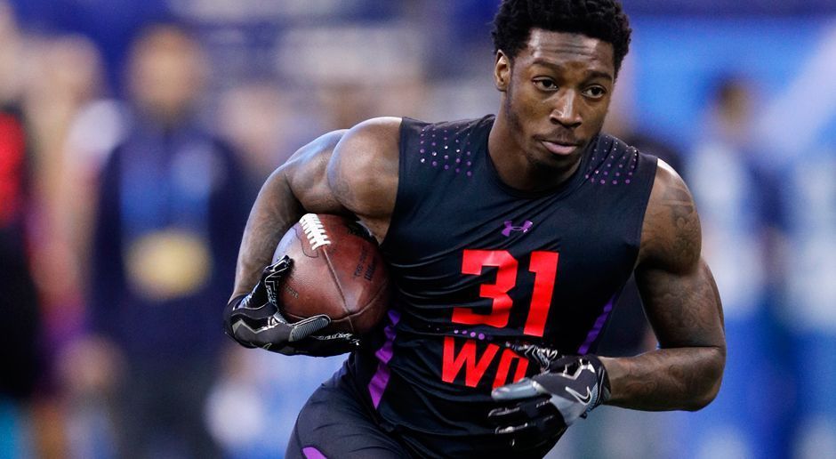 
                <strong>26. Pick - Atlanta Falcons: WR Calvin Ridley</strong><br>
                Vierjahresvertrag über 10.986.045 US-Dollar, davon 1.997.463 Signing-Bonus
              