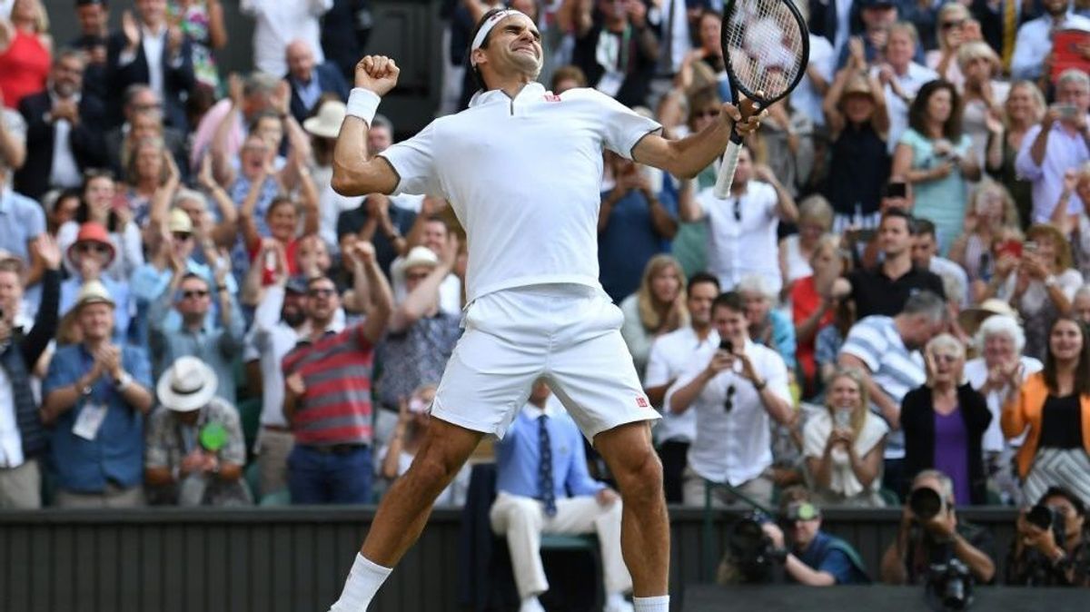 Steht im Finale von Wimbledon: Roger Federer
