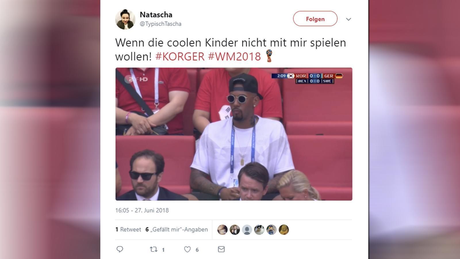 
                <strong>So lacht das Netz über Boatengs Swag-Auftritt</strong><br>
                Ihr wollt nicht mit mir spielen? Ich will nicht mit EUCH spielen!
              