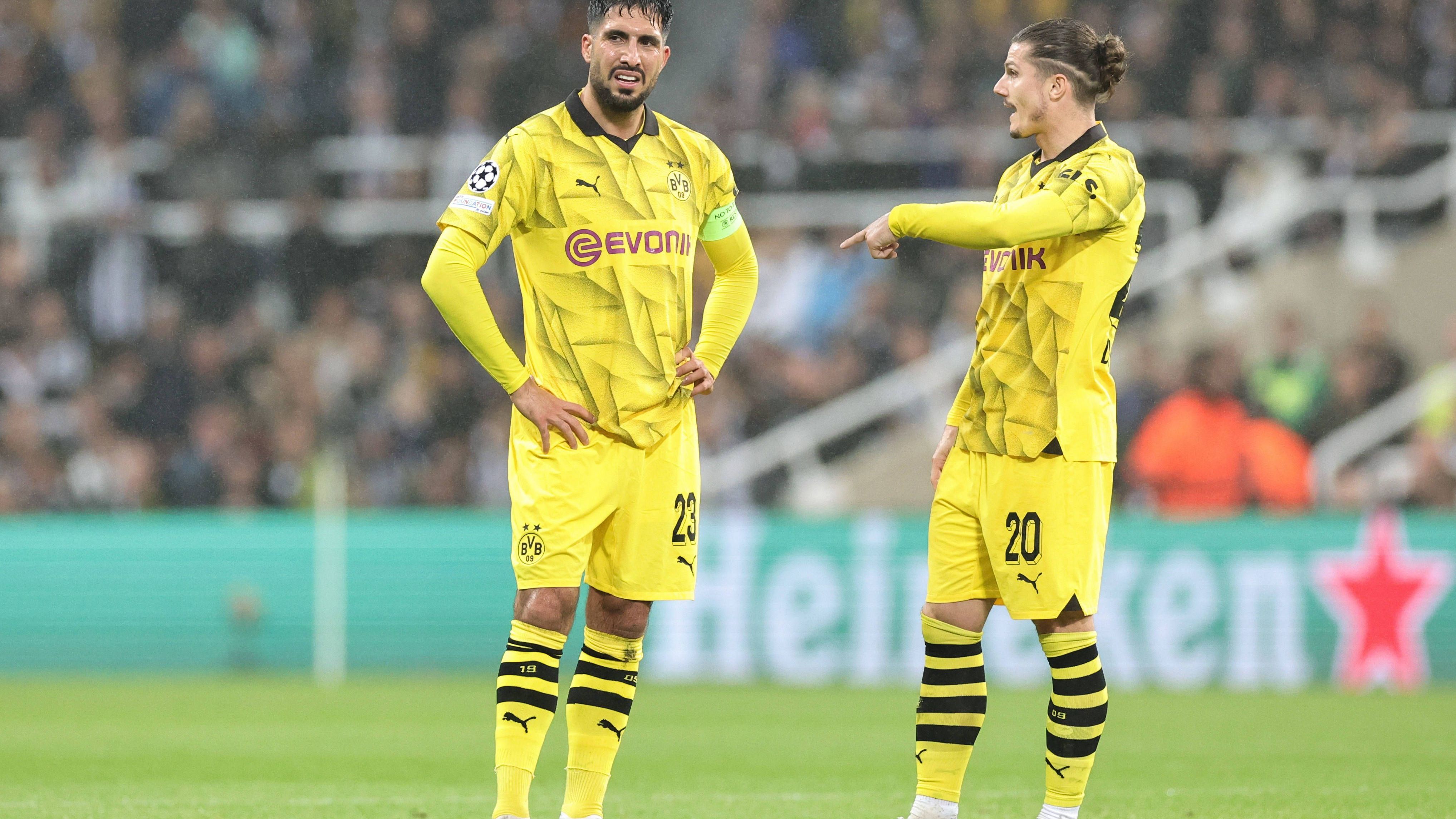 <strong>Emre Can</strong><br>Defensiv starkes Spiel des Kapitäns, hellwach in den Zweikämpfen, schließt gemeinsam mit Nmecha und Sabitzer das Zentrum. Muss aber noch vor der Halbzeit sichtbar unter Schmerzen ausgewechselt werden. <strong><em>ran</em>-Note: 2</strong>