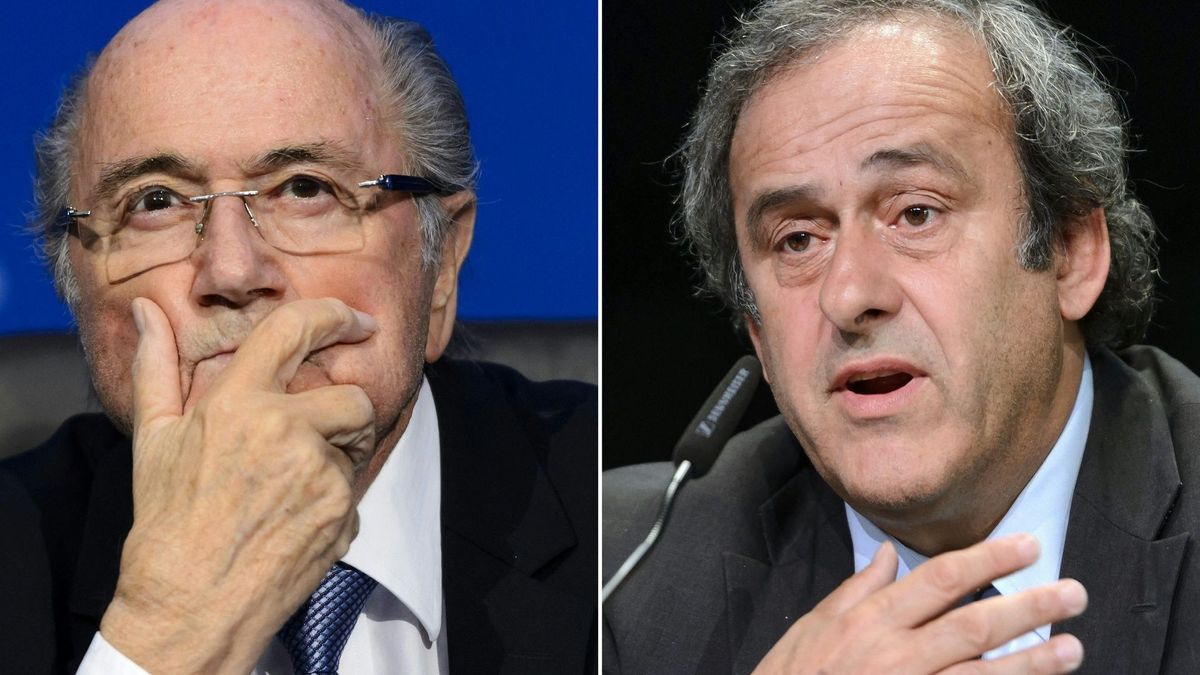 Wieder vor Gericht: Sepp Blatter (l.) und Michel Platini