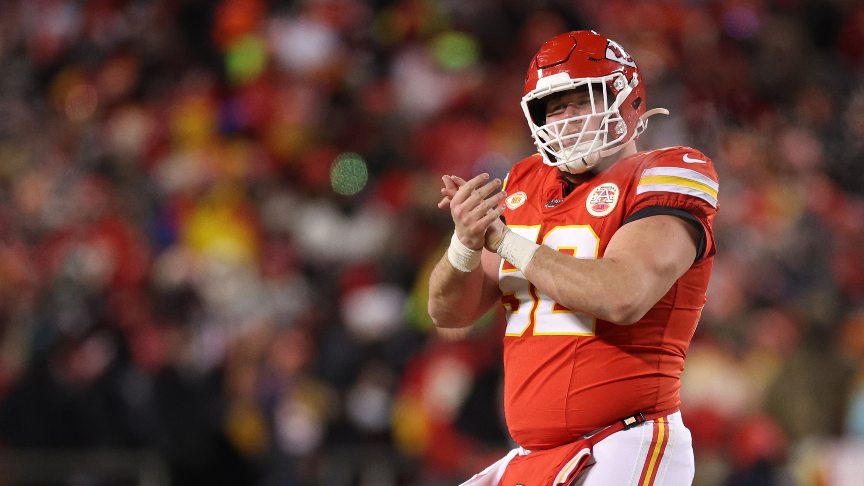 <strong>Platz 93: Creed Humphrey (Kansas City Chiefs)</strong><br>Position: Center<br>Platzierung letzte Saison: /