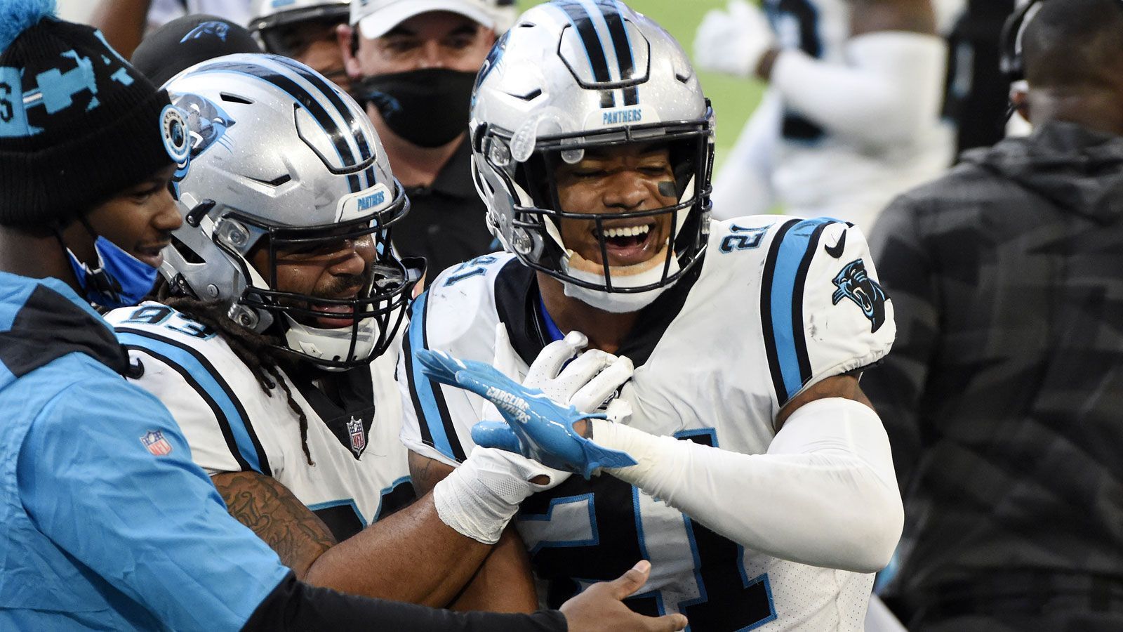 
                <strong>Carolina Panthers (4-9/NFC South)</strong><br>
                Week 15: at Green Bay Packers -Week 16: at Washington Football Team -Week 17: vs. New Orleans Saints
              