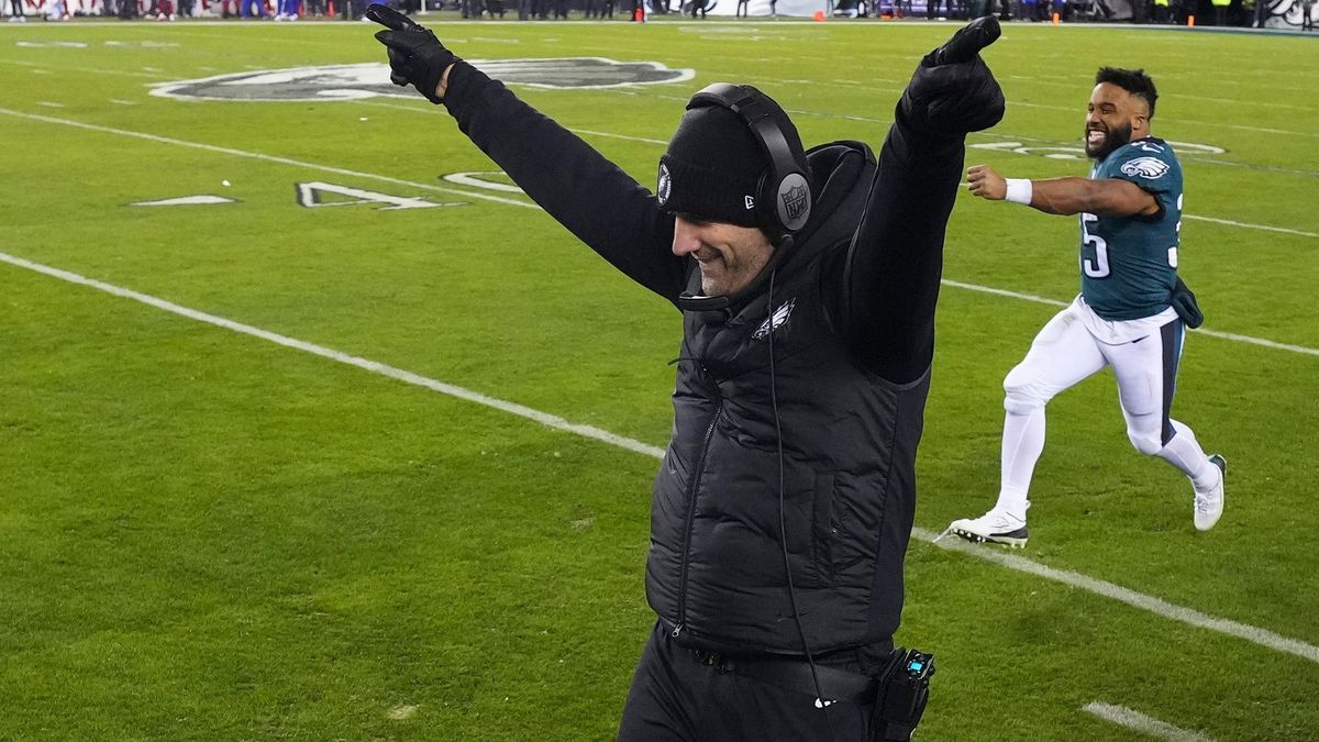 Nick Sirianni ist seit der Saison 2021 Head Coach der Philadelphia Eagles.