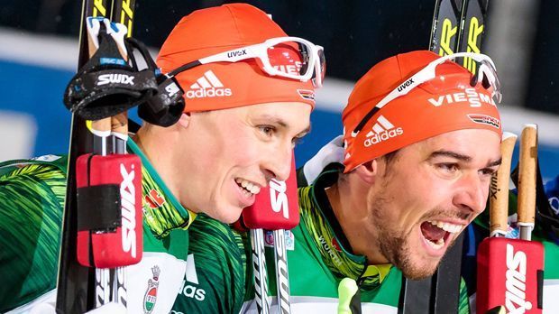 
                <strong>Nordische Kombination</strong><br>
                Ausgerechnet die großen Favoriten auf Medaillen, Vierfach-Weltmeister Johannes Rydzek und Olympiasieger Eric Frenzel (im Bild), befinden sich in einer Krise. "Je mehr wir uns einen Kopf machen, umso mehr verkrampfen wir - und dann wird die Krise vielleicht doch größer", sagt Rydzek. Dafür sind Fabian Rießle und Vinzenz Geiger in Form. Das Ziel von Bundestrainer Hermann Weinbuch sind drei Podestplätze, in jedem Wettbewerb, also Sprint, Einzel und Team, einer.
              