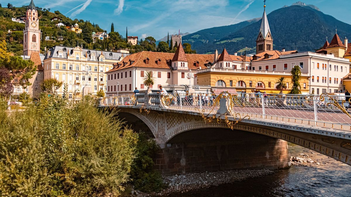 Meran - der beliebte Luftkurort in Südtirol