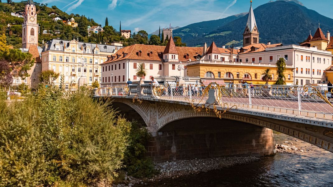 Das bezaubernde Meran leidet - wie andere Touristenhochburgen in Südtirol auch - unter einem Müllproblem.