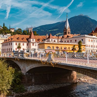Meran - der beliebte Luftkurort in Südtirol
