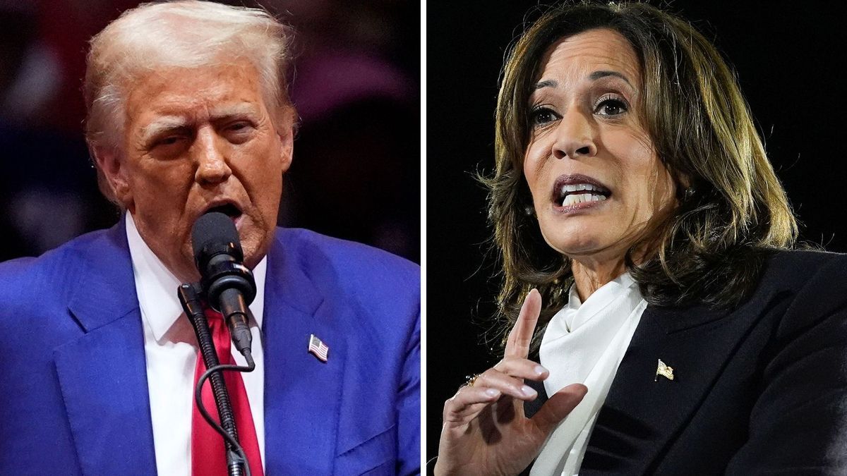 Wahlkampf in den USA - Trump - Harris