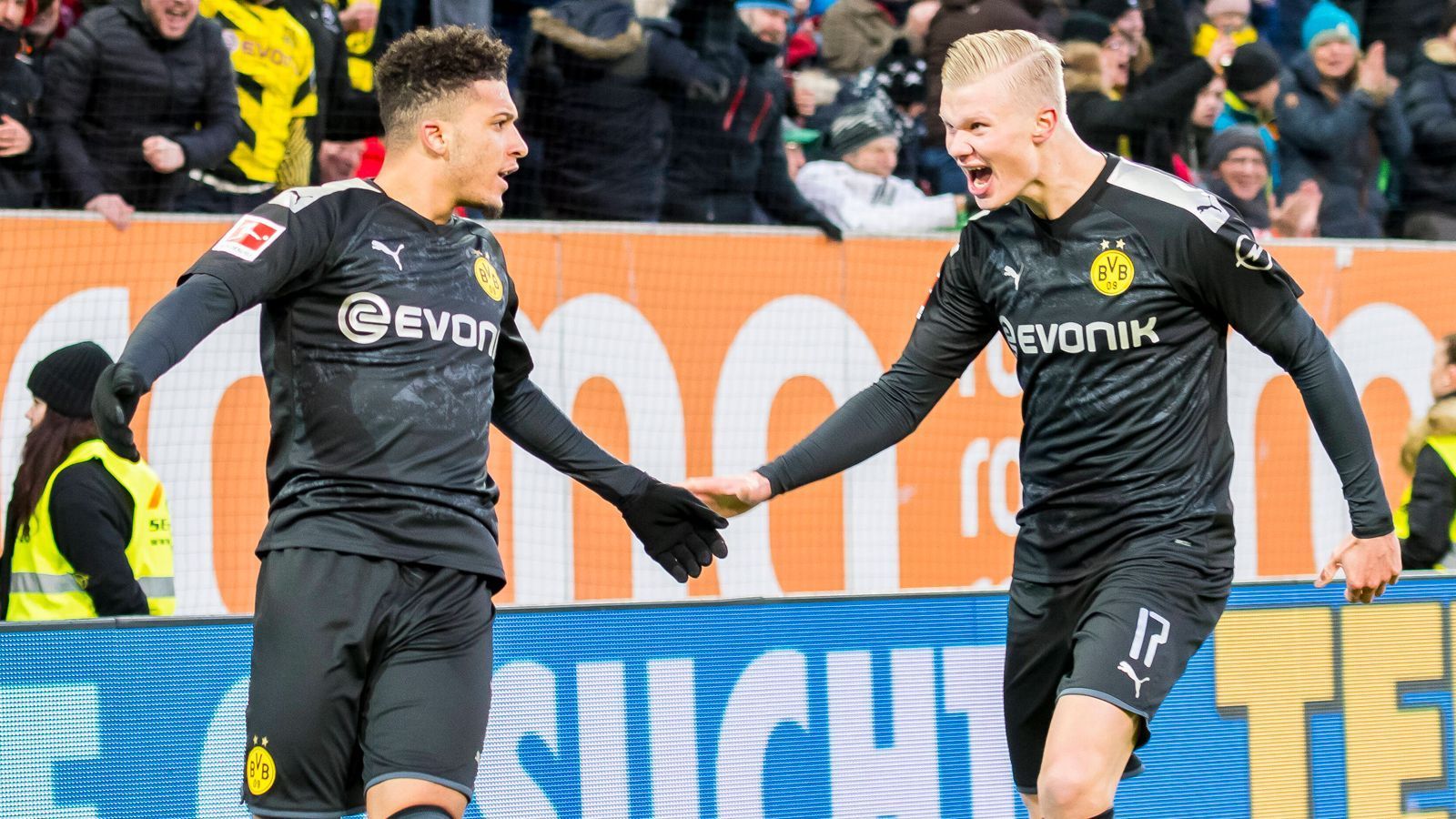 
                <strong>Haaland dreht das Spiel</strong><br>
                ... denn nachdem Jaden Sancho für den zwischenzeitlichen Ausgleich sorgte, brachte Haaland den BVB in der 70. Minute sogar in Front. Nur 14 Minuten nach Haalands Einwechslung drehte die Borussia somit einen zwischenzeitlichen 1:3-Rückstand! 
              