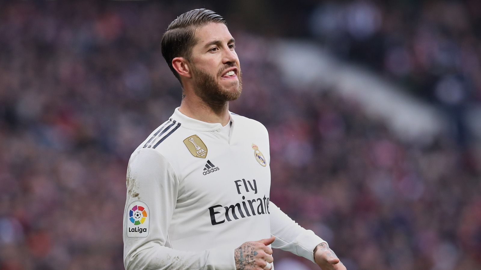 
                <strong>Abwehr: Sergio Ramos</strong><br>
                Verein: Real MadridNationalität: Spanien
              