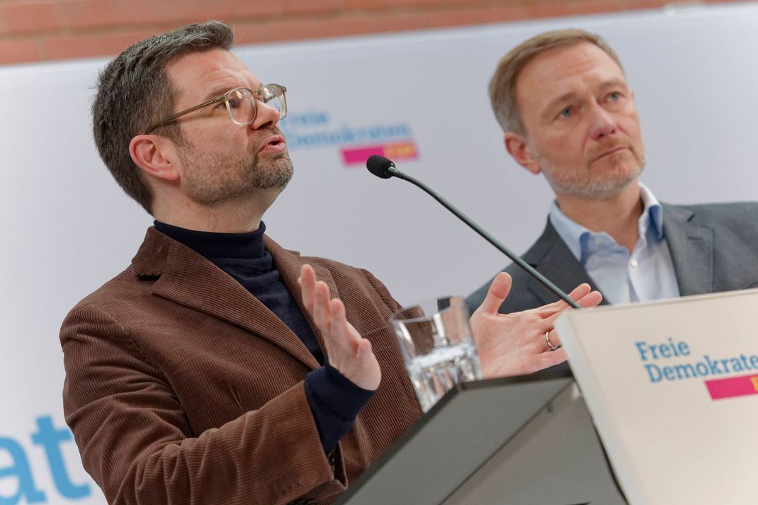 Marco Buschmann und Christian Lindner.