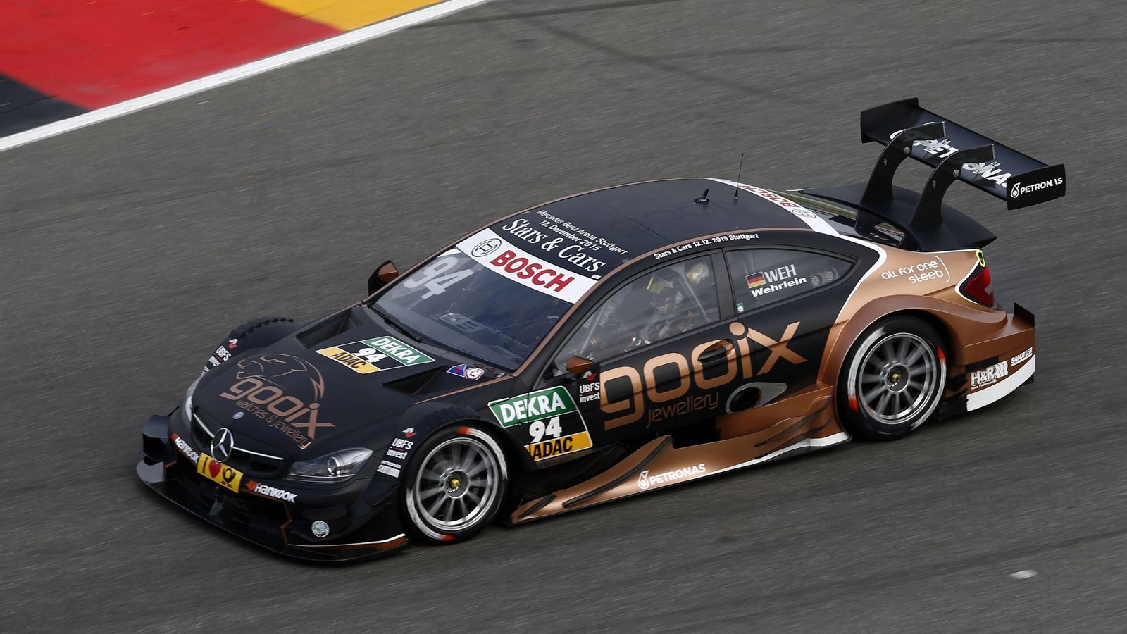 
                <strong>2015: Mercedes-AMG C63 DTM</strong><br>
                Pascal Wehrlein
              