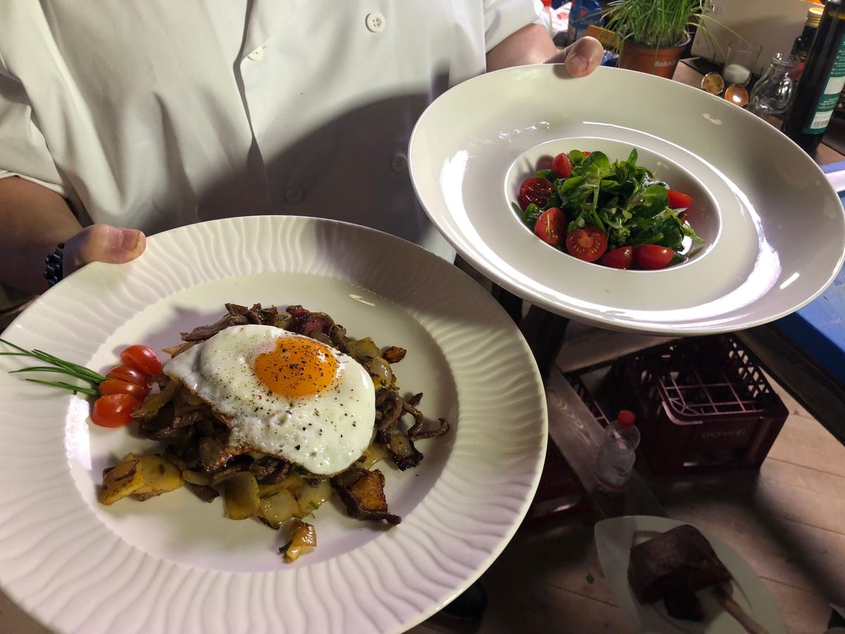 Tiroler Gröstl & Rapunzel Salat 