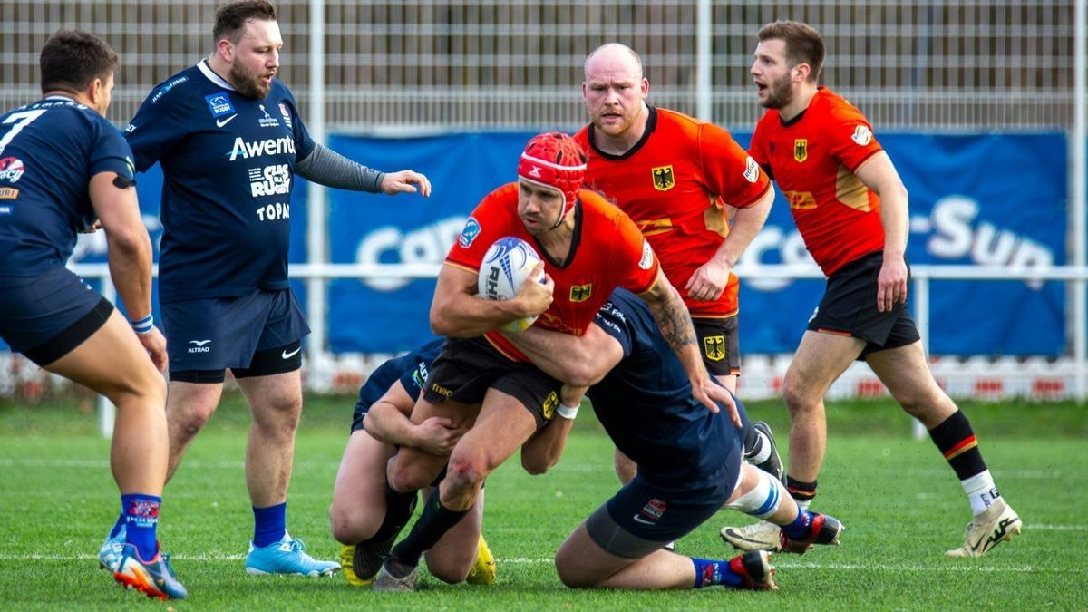 Keine Chance für das deutsche Rugby-Team