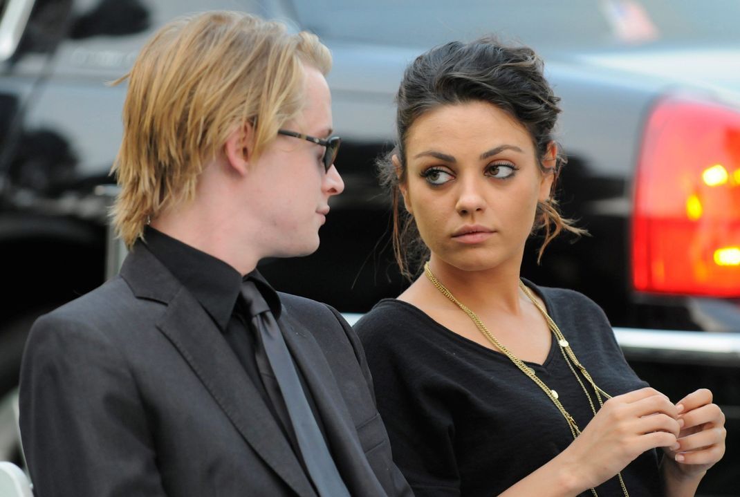 Ihre Jugendliebe hielt lange, aber nicht ewig: Macaulay Culkin und Mila Kunis.