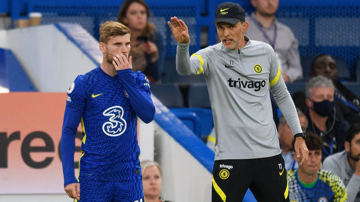 Timo Werner und Thomas Tuchel
