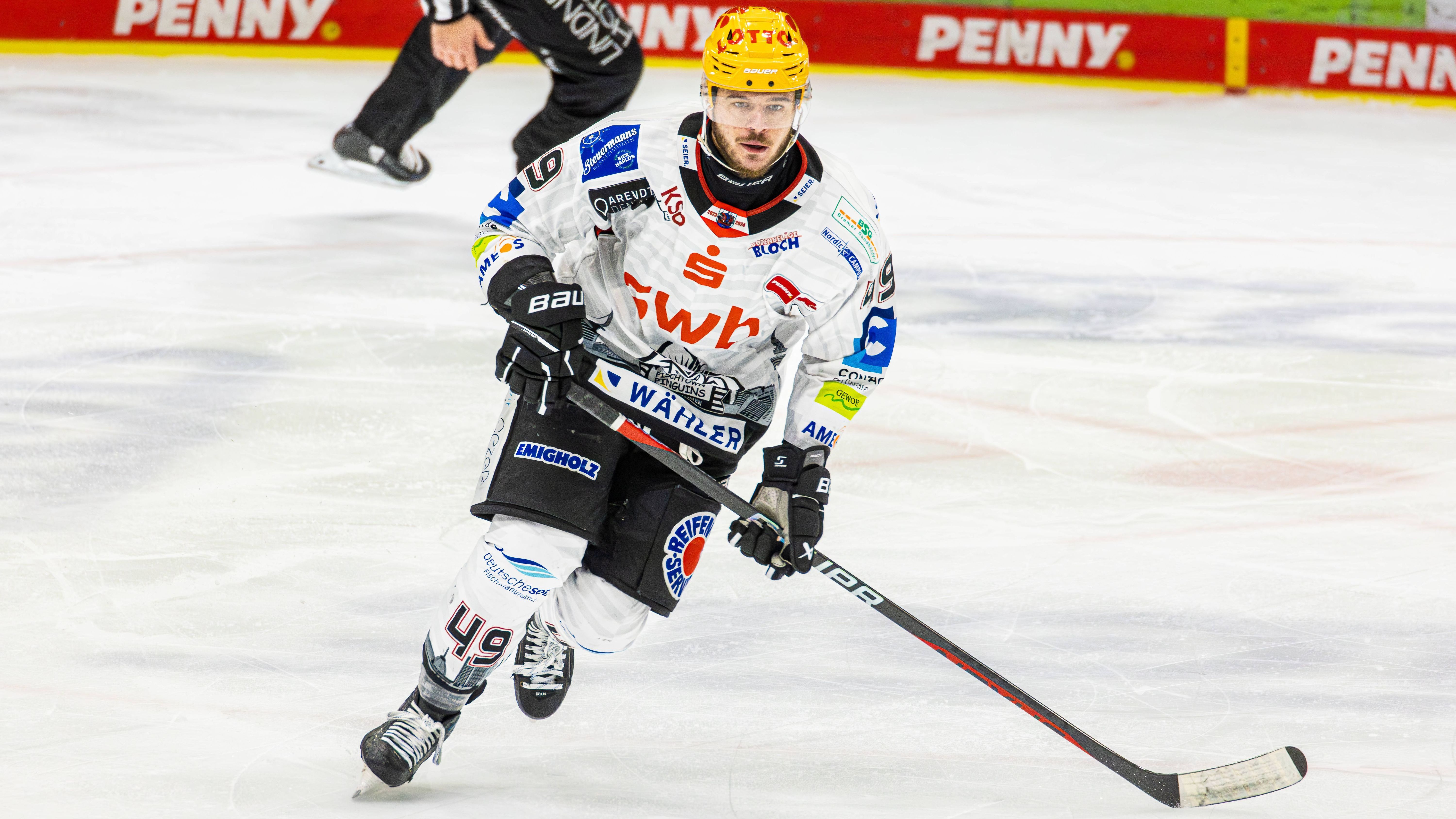 <strong>Lukas Kälble<br></strong>Position: Abwehr<br>Alter: 26<br>Klub: Fischtown Pinguins Bremerhaven