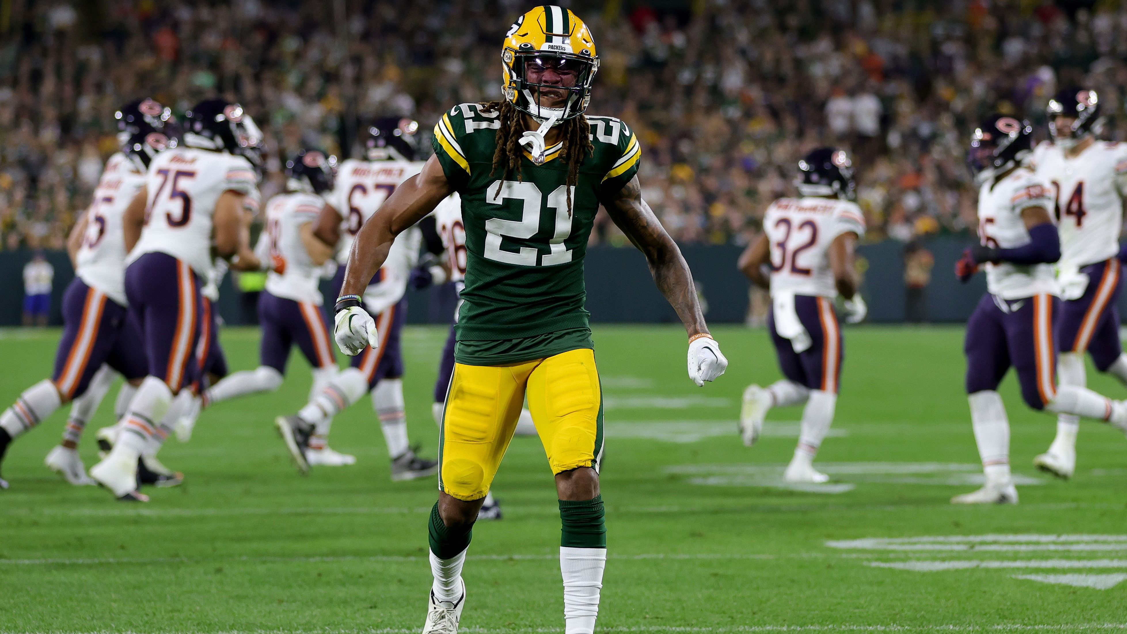 <strong>29. Pick: Eric Stokes (Green Bay Packers)<br></strong>- Position: Cornerback<br>- Fifth Year Option: <strong>Abgelehnt</strong><br>- Wert der Option: 12,5 Millionen US-Dollar