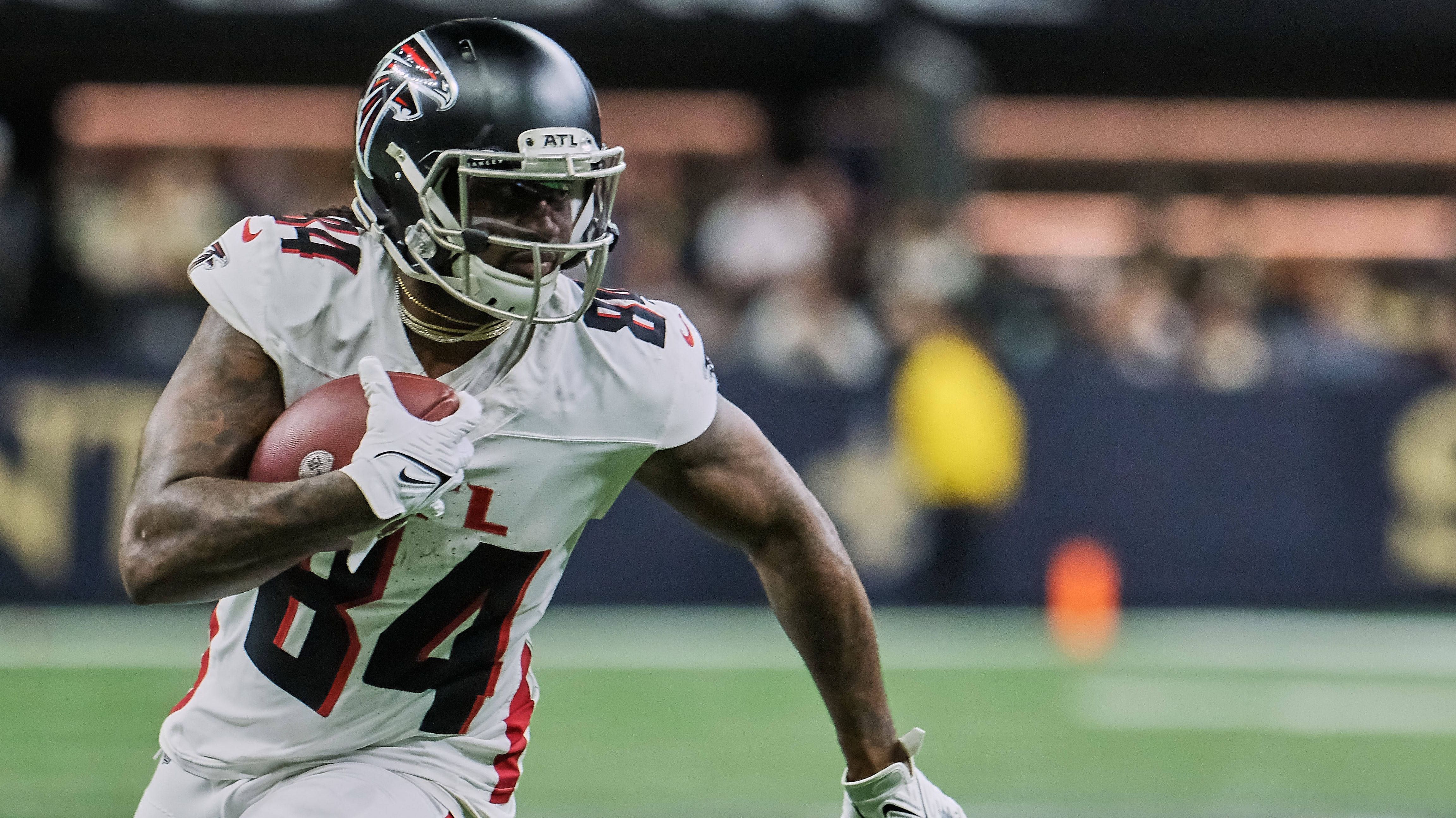 <strong>Kickoff Returns</strong><br>1. Cordarrelle Patterson (im Bild): 284 Kickoff Returns<br>2.DeAndre Carter: 133 Kickoff Returns<br>3. Tyler Lockett: 127 Kickoff Returns