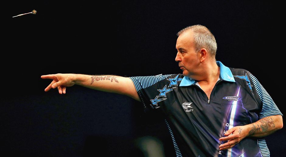 
                <strong>Phil Taylor</strong><br>
                Phil "The Power" Taylor. Der Mann, der Mythos, die Legende. In Düsseldorf wird der Großmeister des Darts seinen letzten internationalen Auftritt bei einem Pro-Turnier haben. Der 57-Jährige holte in seiner Karriere 16 (!) WM-Titel, darunter 14 bei der PDC.
              