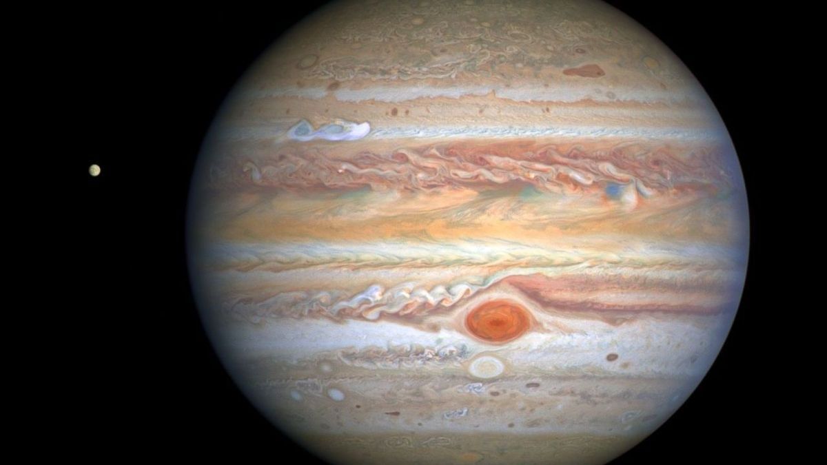 Nasa Hubble Fotografiert Jupiter