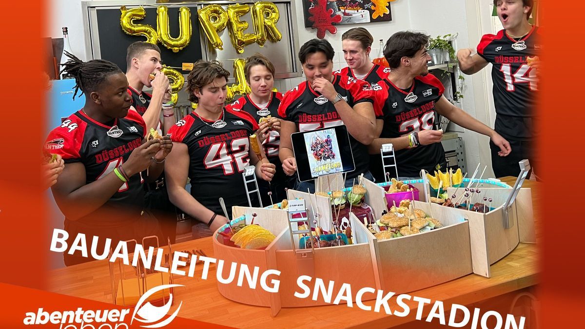 Schritt-für-Schritt-Bauanleitung für dein DIY-Snackstadium