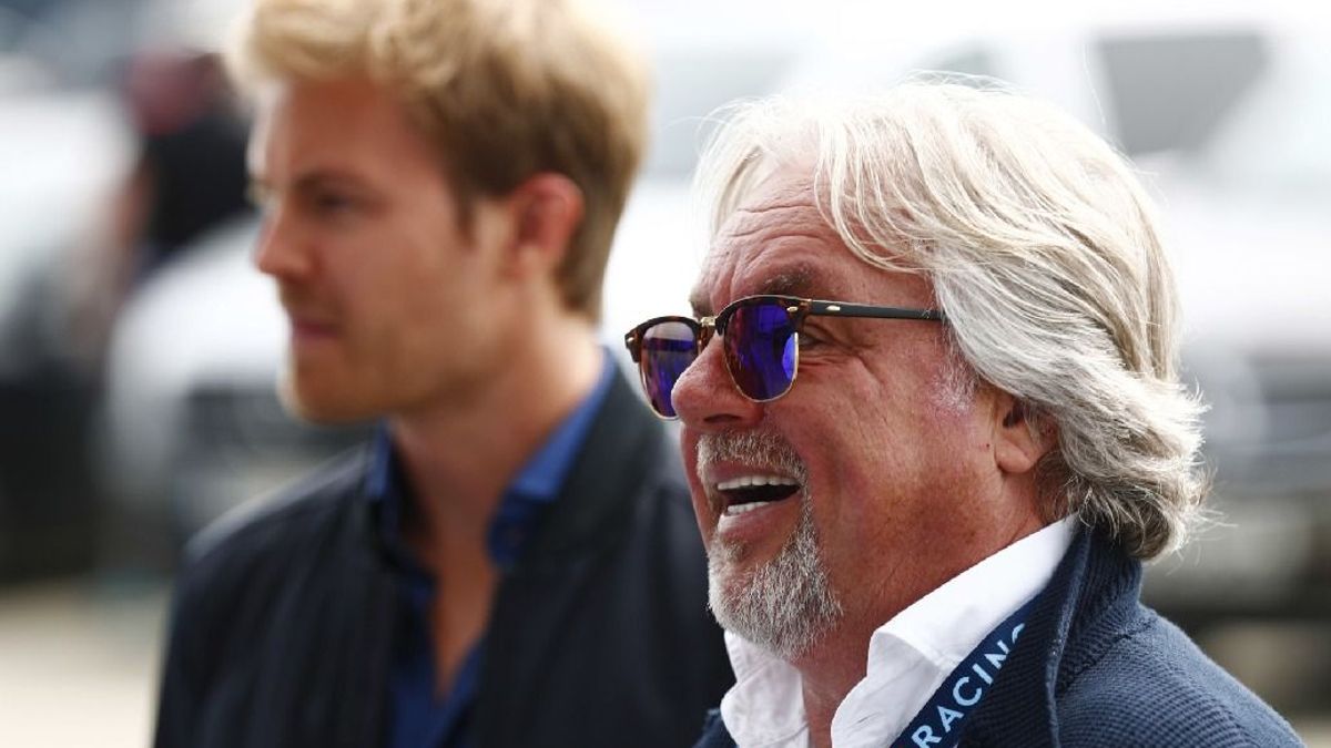 Archivfoto: Keke Rosberg (rechts) mit seinem Sohn Nico Rosberg