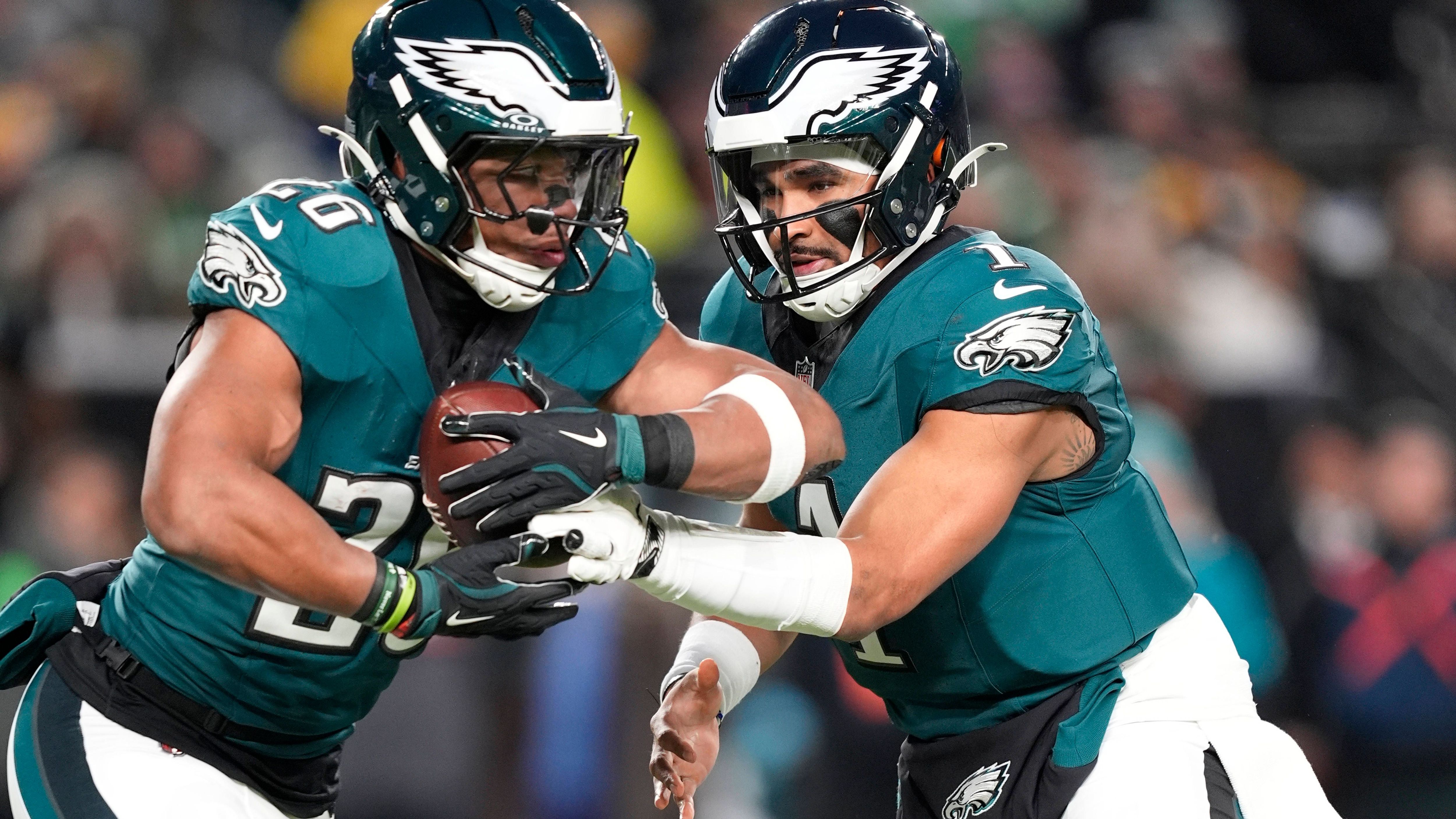 <strong>Platz 24: Philadelphia Eagles<br>Penalty Yard Differential: -99</strong><br>Selbst erhaltene Penalties: 793 Yards<br>Penalties der Gegner: 694 Yards