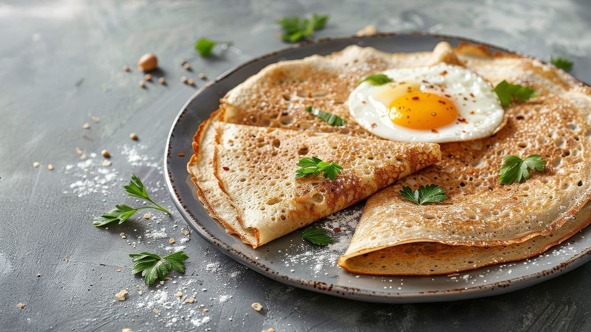 Buchweizen-Crêpes