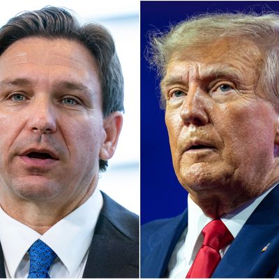 DeSantis und Trump: Zwei, die ins Weiße Haus wollen.