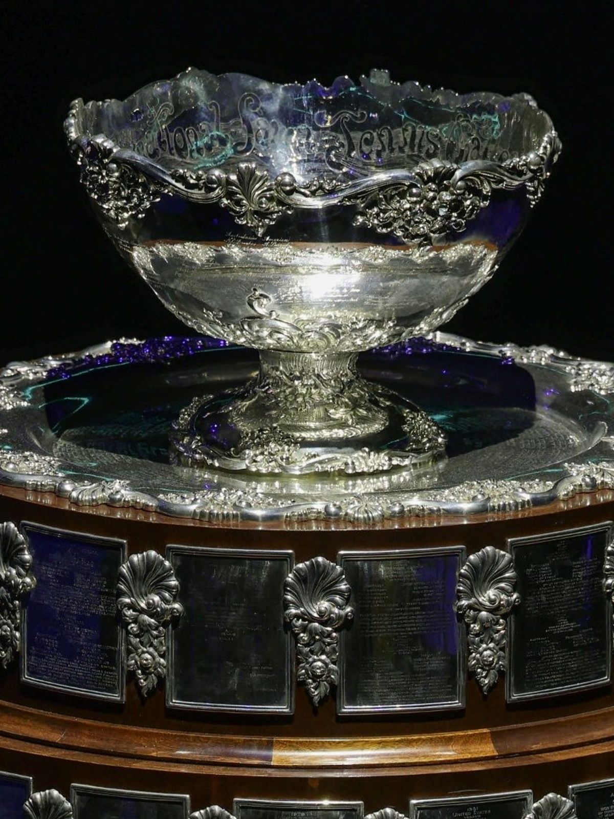 Die Davis-Cup-Trophäe