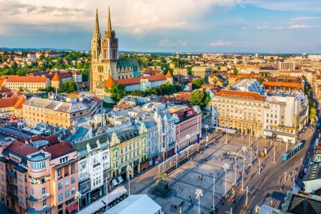 Kantig, kreativ, kosmopolitisch: Zagreb wird zur Trend-City - der "Lonely Planet" wählte Kroatiens Hauptstadt bereits 2017 auf Platz 1 der besten Reiseziele Europas.