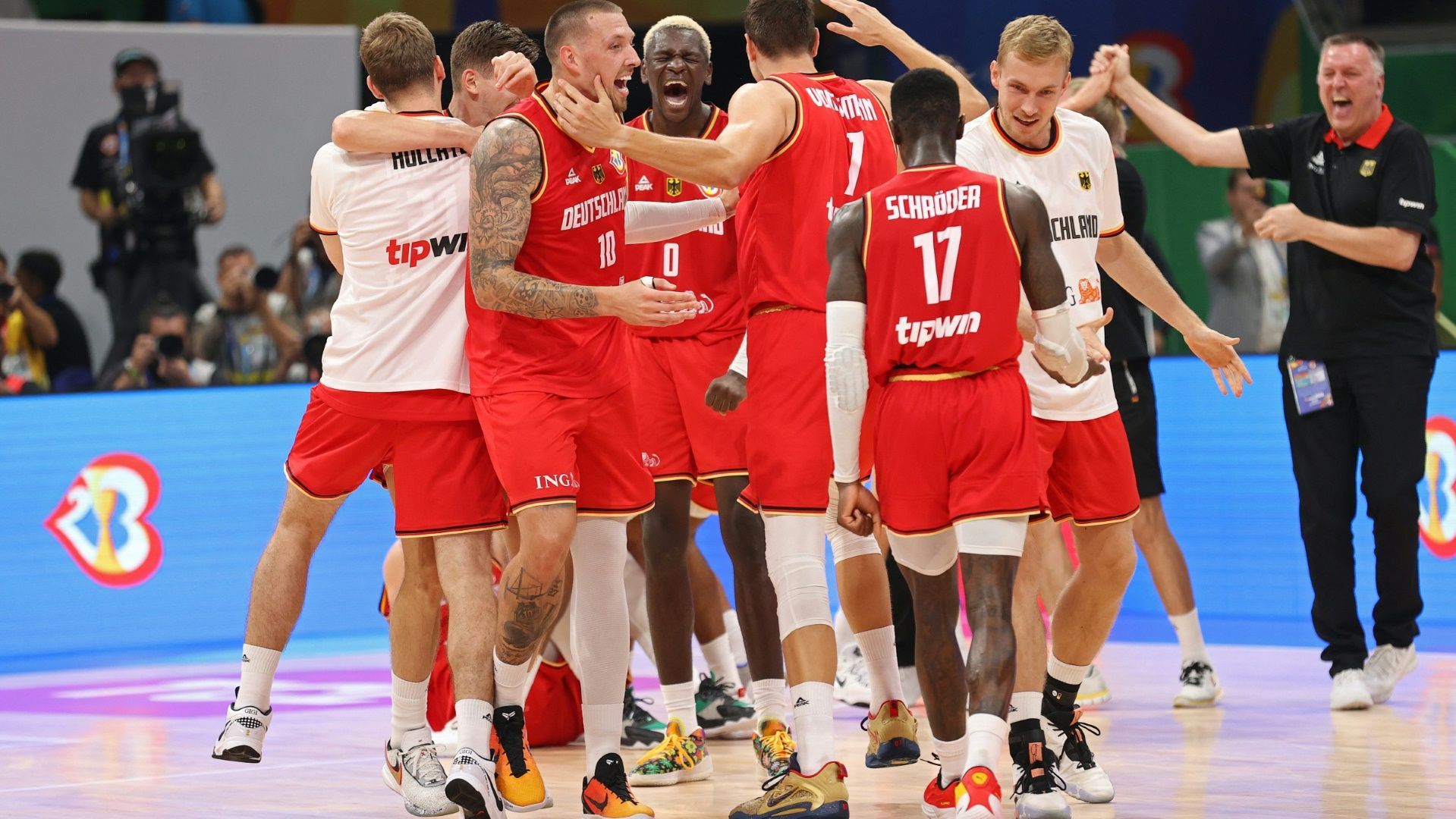 Basketball-Weltmeister Zu Gast Im Sportstudio