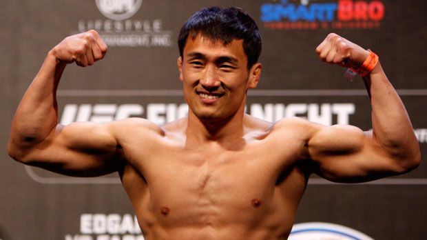
                <strong>Tae Hyun Bang</strong><br>
                Tae Hyun Bang ("The Korean Cowboy"): Als Gegner von Nick Hein wird Bang wohl gegen das komplette Hamburger Publikum antreten. Der Koreaner kämpft seit 2014 in der UFC. Seine Bilanz: zwei Siege, zwei Niederlagen.
              