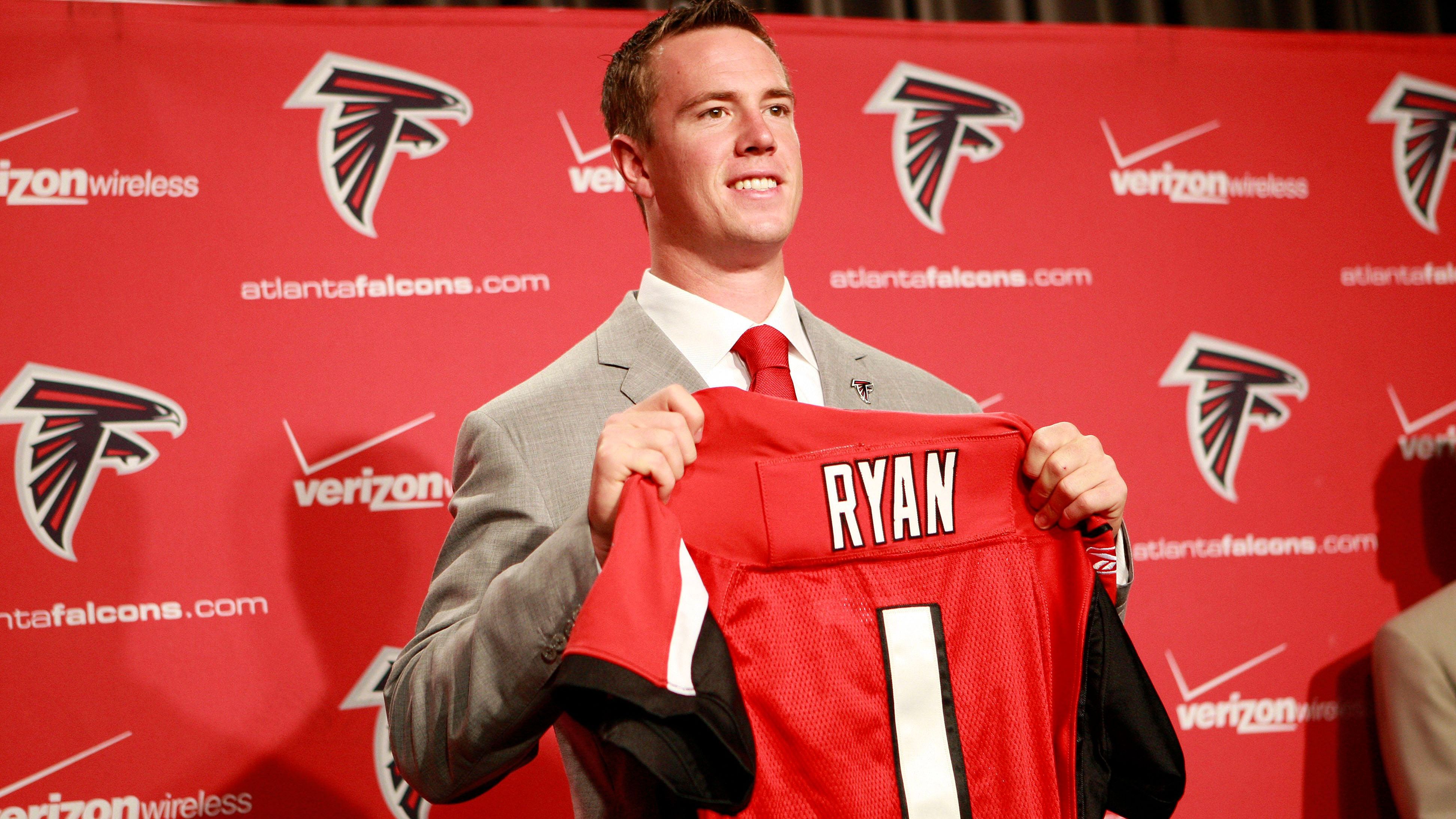 <strong>Draft 2008: 2 Quarterbacks<br></strong>3. Pick: Matt Ryan (Foto, Atlanta Falcons)<br>18. Pick: Joe Flacco (Baltimore Ravens)