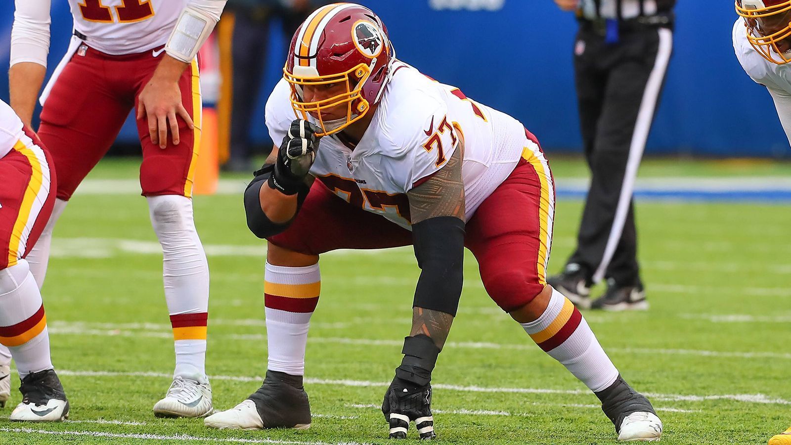 
                <strong>Brandon Scherff (Washington Redskins)</strong><br>
                Und es wird noch schlimmer für die Redskins: Auch Guard Brandon Scherff fällt mit einem gerissenen Brustmuskel für den Rest der Saison aus. 
              