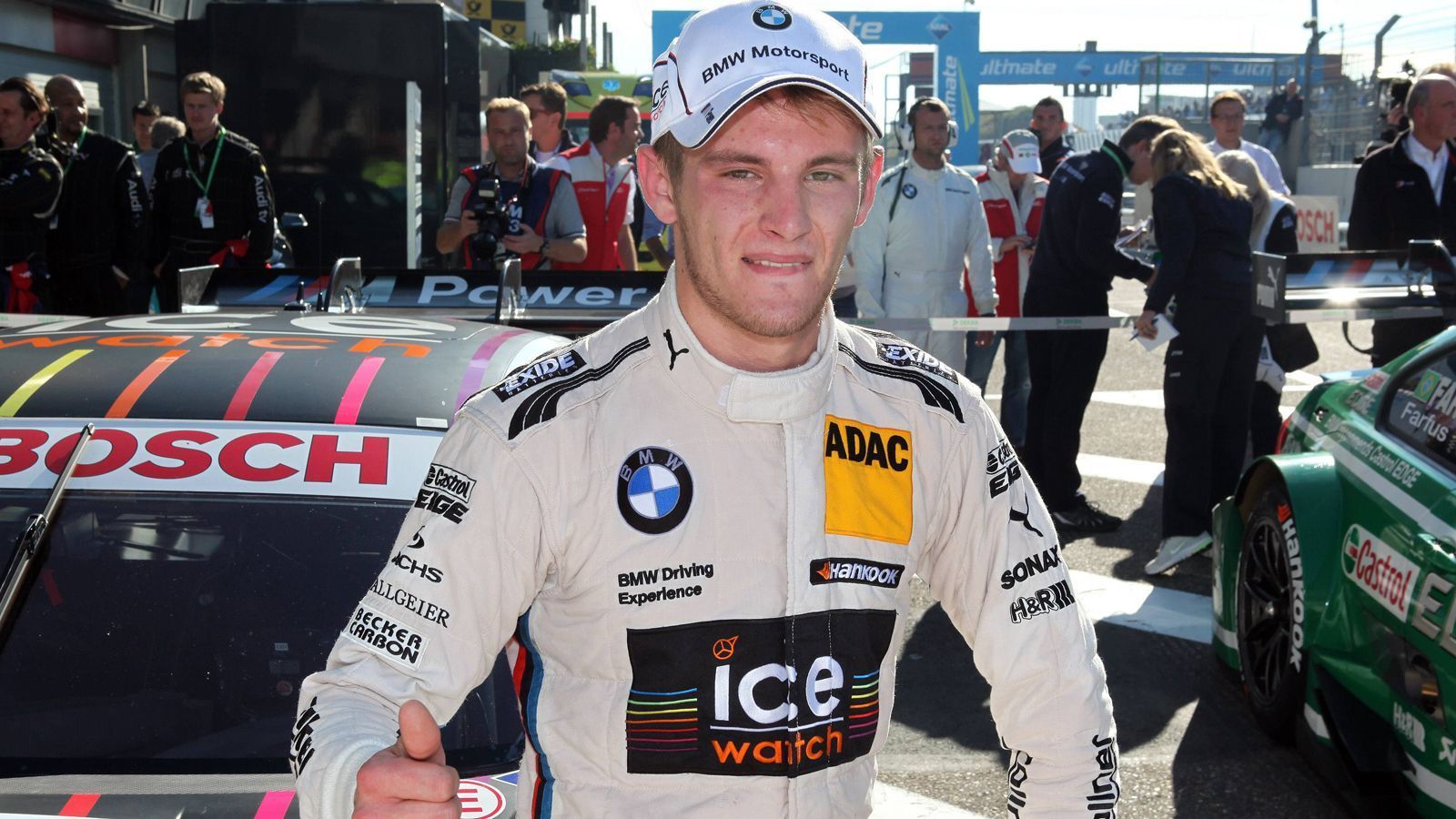 
                <strong>2013 - Marco Wittmann - Platz 8</strong><br>
                Schon 2013 war klar: Aus dem Jungen wird was. Wittmann knallte als Rookie ein Statement in den Asphalt und wurde Achter der Gesamtwertung, unter anderem mit einem tollen zweiten Platz im Spielberg-Rennen. 2014 wurde er auch direkt DTM-Champ und konnte es 2016 wiederholen.
              