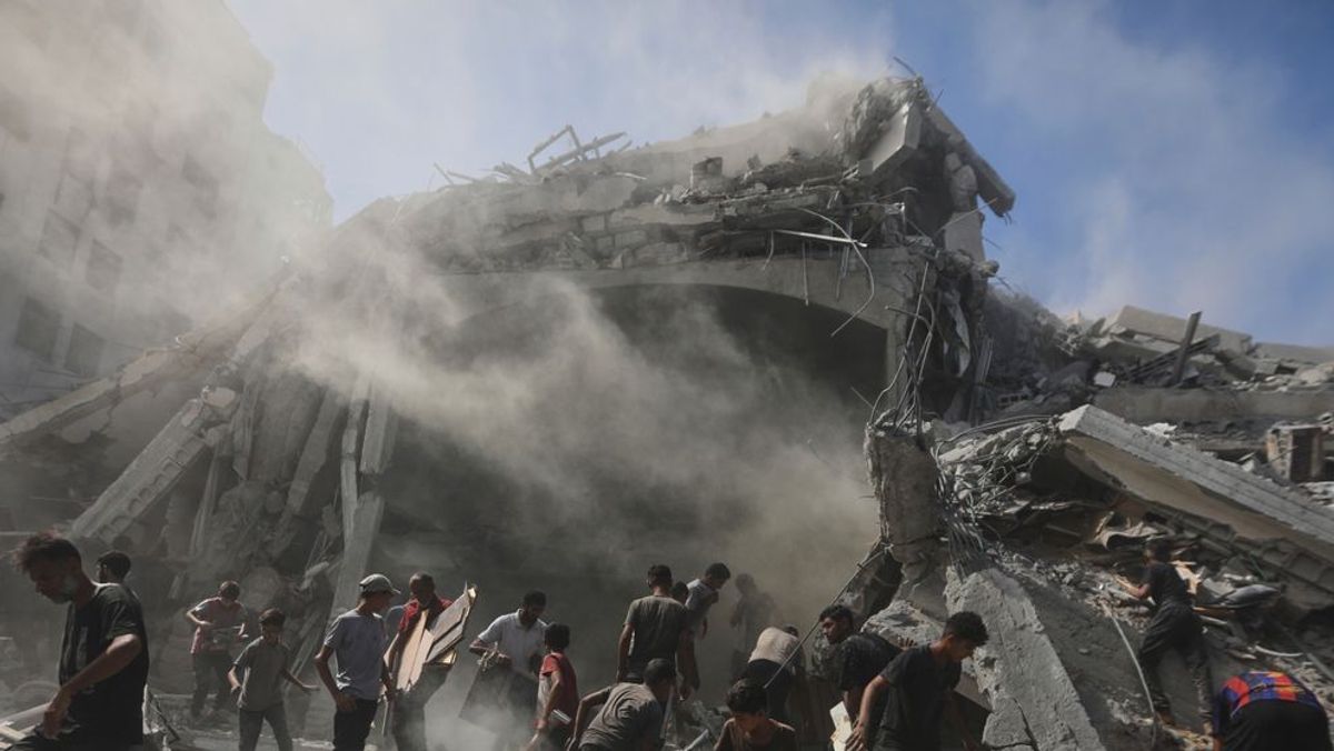 Nach israelischen Angriffen herrscht in Gaza erneut Zerstörung – palästinensische Stellen melden viele Todesopfer.