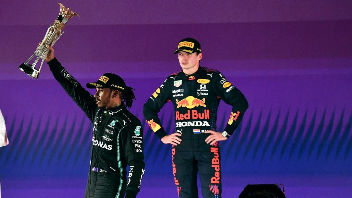 Hamilton und Verstappen