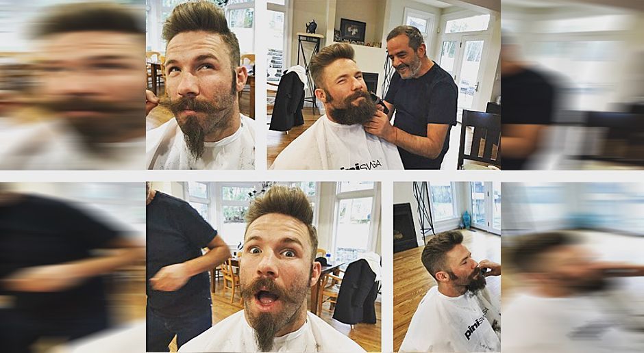 
                <strong>Julian Edelman</strong><br>
                Apropos Macht: Was macht Julian Edelman in der Offseason? Sich den Bart stutzen! Doch bevor das passiert, blödelt der Wide Receiver der New England Patriots etwas beim Barber herum und stellt witzige Selfies online. Gefällt uns. Und ja, wir sind auf das Macht/macht-Wortspiel stolz.
              