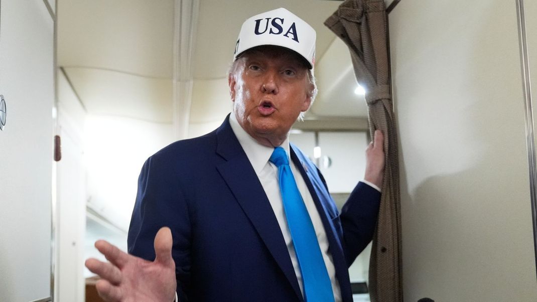 US-Präsident Donald Trump geht hart gegen Protestierende vor.