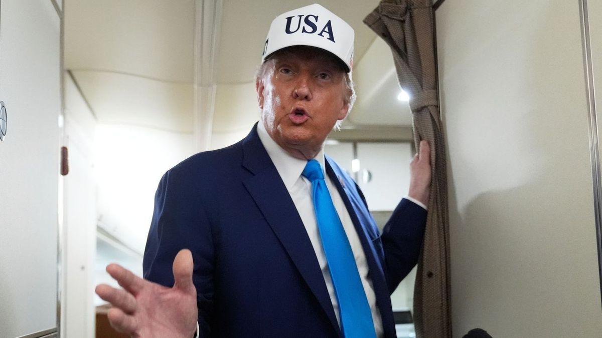 US-Präsident Donald Trump unterwegs
