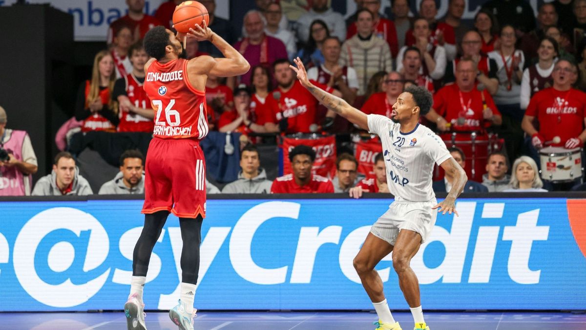 Dinwiddie führt Bayern bei BBL-Debüt zum Sieg