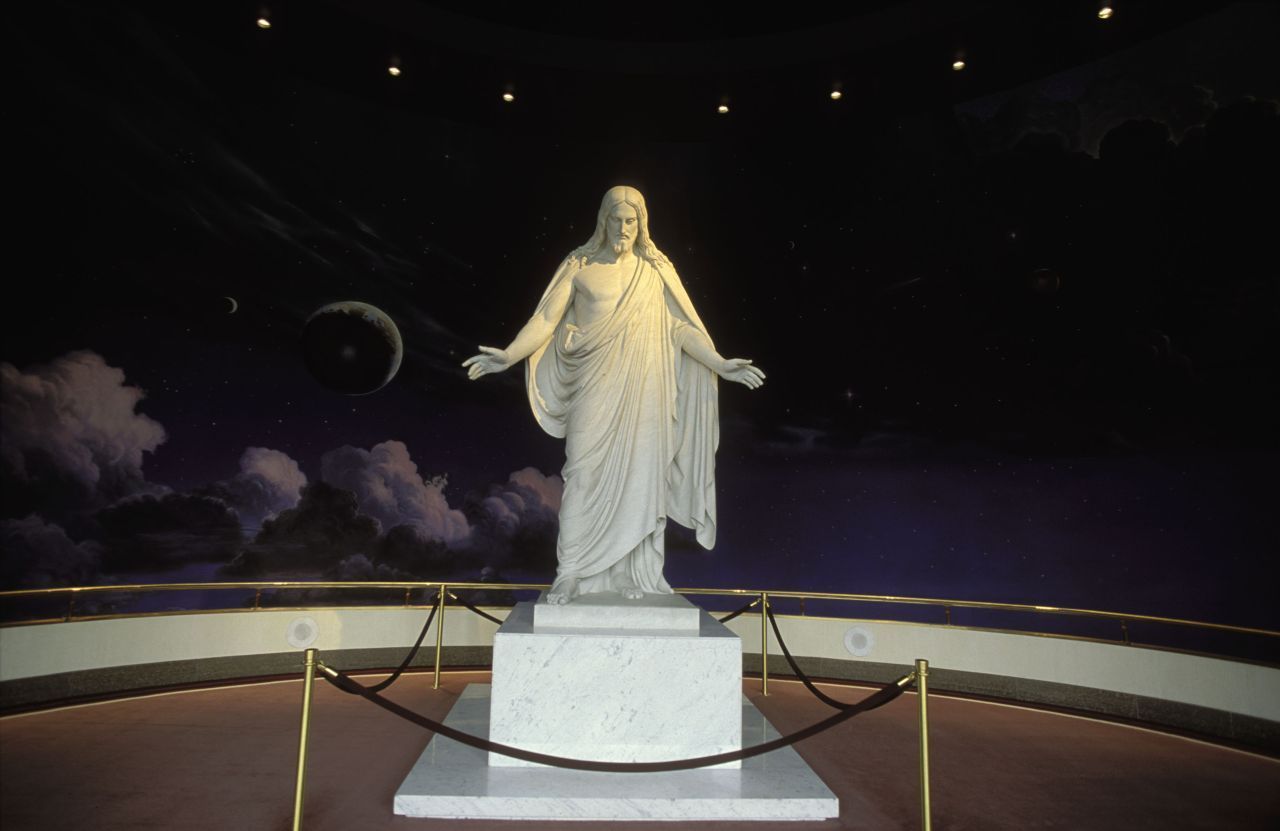 Die Christus-Statue des Künstlers Bertel Thorvaldsen ist für Mormonen zum Symbol ihres Glaubens geworden.