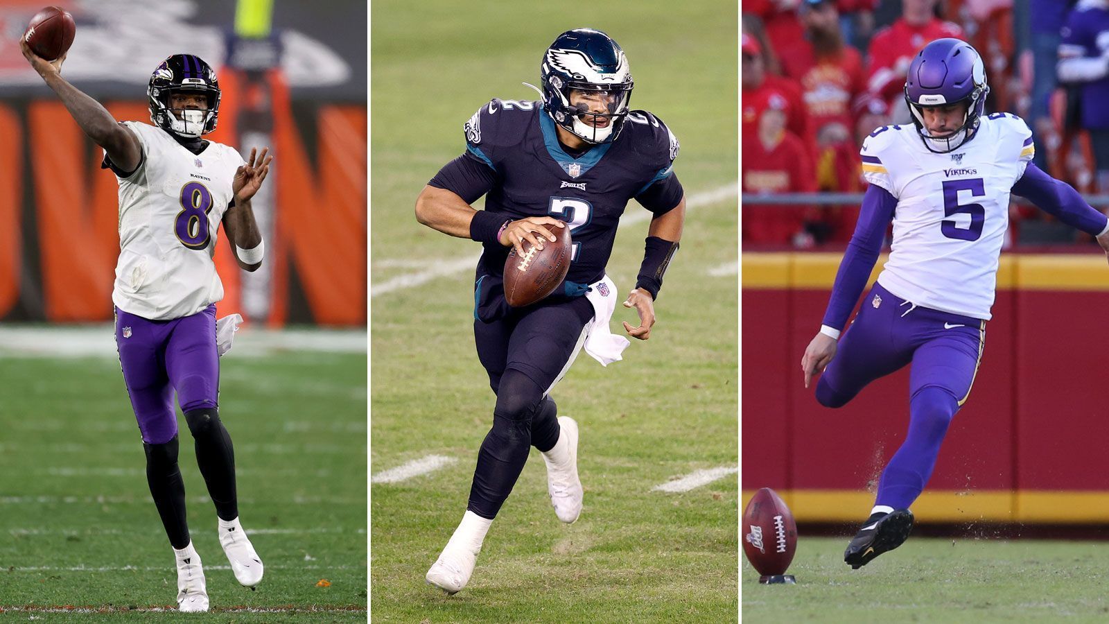 
                <strong>Die Gewinner und Verlierer von Woche 14</strong><br>
                Am 14. NFL-Spieltag meldeten sich einige Mannschaften mit überraschenden Siegen zurück, während andere bittere Niederlagen hinnehmen mussten. Zudem wurde der nächste Defensive Coordinator vor die Tür gesetzt. ran.de präsentiert die Gewinner und Verlierer.
              