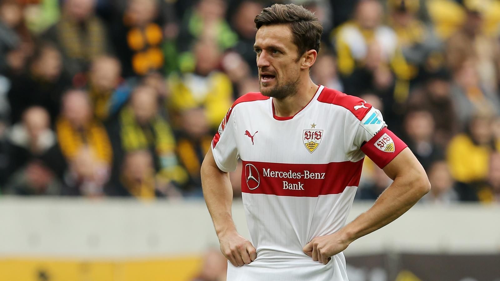 
                <strong>VfB Stuttgart: Christian Gentner</strong><br>
                Im Team seit: Juli 2010Kapitän seit: 2013
              