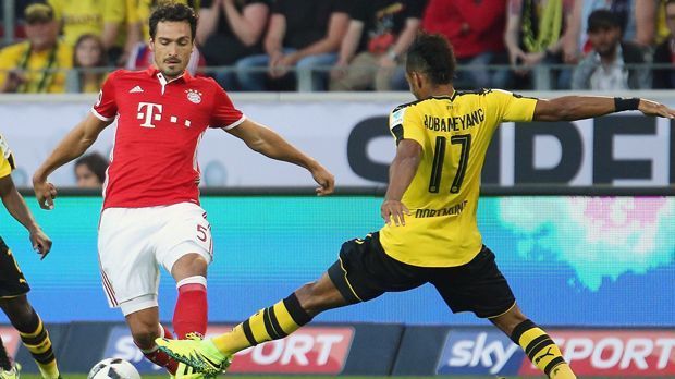 
                <strong>Mats Hummels</strong><br>
                Mats Hummels: Musste sich in seiner alten Heimat Pfiffe anhören. In der 8. Minute mit schlechtem Stellungsspiel gegen Aubameyang. Viele Fehlpässe und Abstimmungsprobleme mit seinem neuen Team offenbarten sich. Fand im Laufe des Spiels besser rein und legte das Tor von Müller per Kopf auf. ran-Note: 3-
              