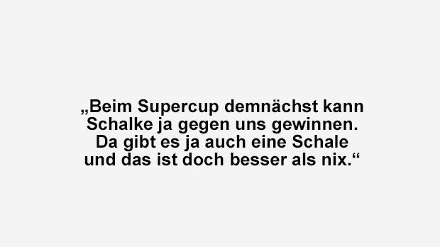 
                <strong>Kloppos beste Sprüche</strong><br>
                Jürgen Klopp über das Duell mit Rivale Schalke.
              